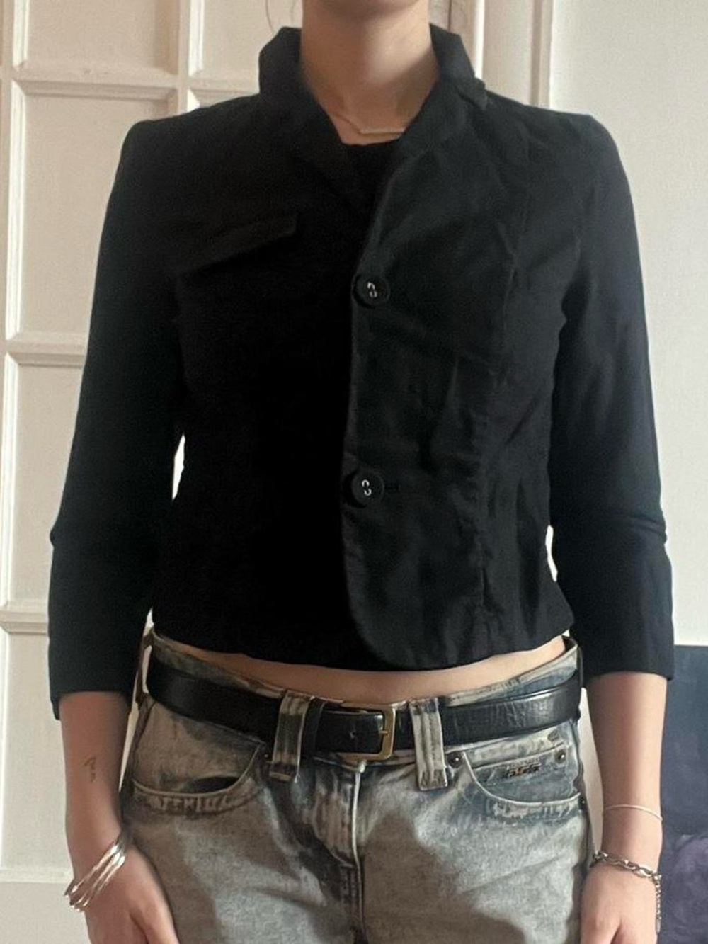 Size Small Black Gap Light Jacket